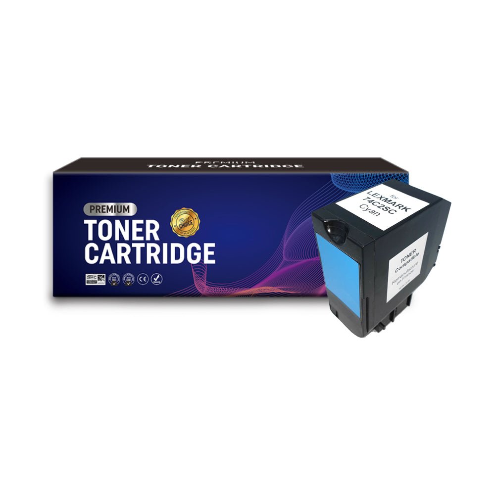 Cartouche de toner Compatible Lexmark 74C2SC0 Cyan 7000pages - KERA FRANCE Cartouche de toner Compatible Lexmark 74C2SC0 Cyan 7000pages - KERA FRANCE